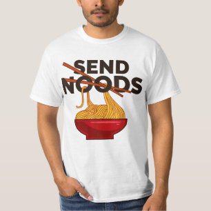 Noods Funny Ramen Noodle senden T-Shirt