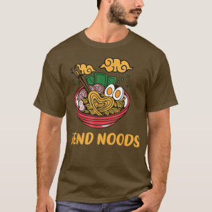 Noods Japanisch senden, Ramen Noodle für Männer Fr T-Shirt