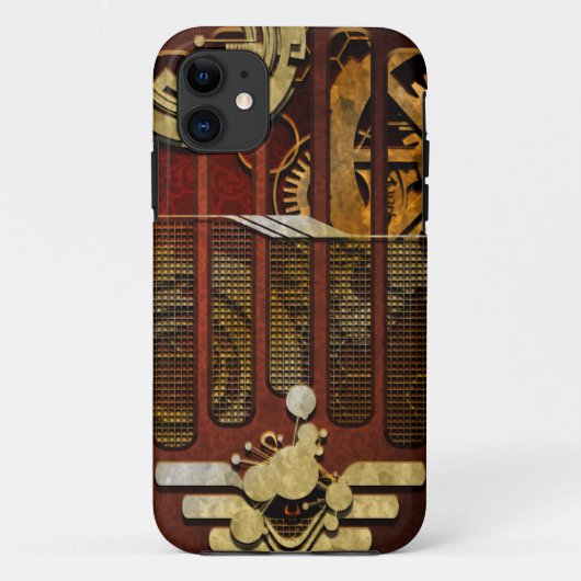 Noojo SteamPunk Flieger Case-Mate iPhone Hülle (Rückseite)
