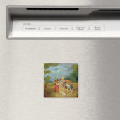 Noon, 1799 (Öl auf Leinwand) Magnet (In Situ (Geschirrspüler))