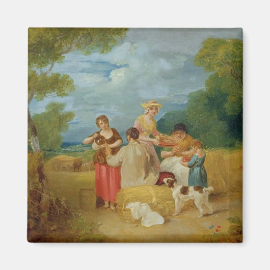 Noon, 1799 (Öl auf Leinwand) Magnet (Vorne)
