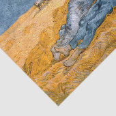 Noon, Erholung aus der Arbeit von Vincent Van Gogh Seidenpapier (Ausschnitt)