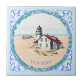 Noon Lighthouse Fliese (Vorderseite)