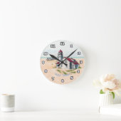 Noon Lighthouse Runde Wanduhr (Zuhause)