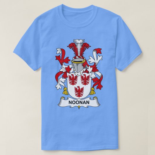 Noonan Coat of Arms Familienwappen T-Shirt (Design vorne)