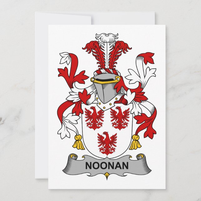 Noonan Familienwappen (Vorderseite)