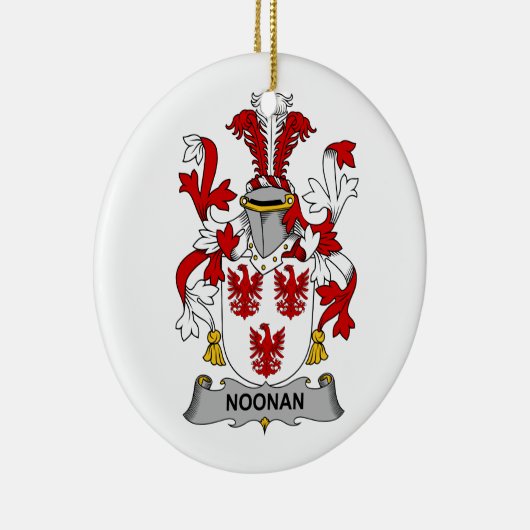Noonan Familienwappen Keramik Ornament (Rechts)