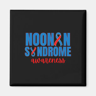 Noonan Syndrome Awareness Ribbon Design Family Mat Magnet