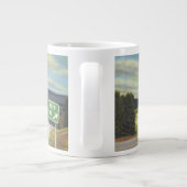 Noonlight in Vermont Jumbo-Tasse (Rückseite)