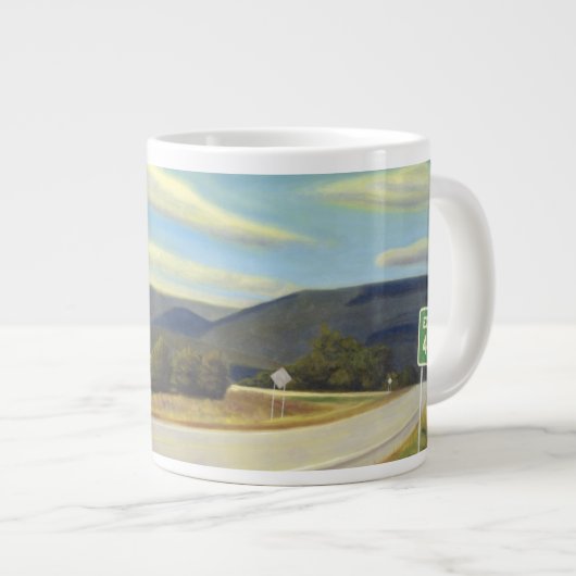 Noonlight in Vermont Jumbo-Tasse (Vorderseite Rechts)