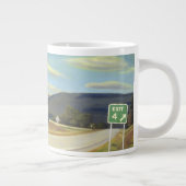 Noonlight in Vermont Jumbo-Tasse (Rechts)