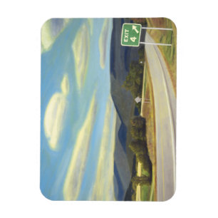 Noonlight in Vermont Magnet