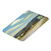 Noonlight in Vermont Magnet (Linke Seite)