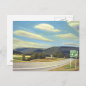 Noonlight in Vermont Postkarte (Vorne/Hinten)