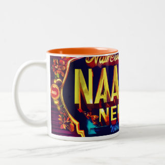 Noor 3D-Logo Zweifarbige Tasse