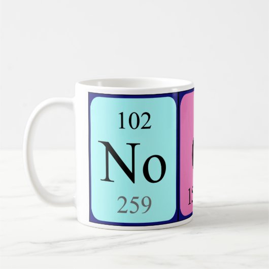Noora Periodenname Tasse (Links)