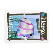 Noosa Australia Vintage Reiseplakat, Magnet (Horizontal)