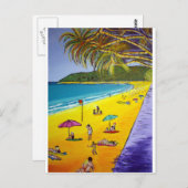 Noosa Beach Postkarte (Vorne/Hinten)