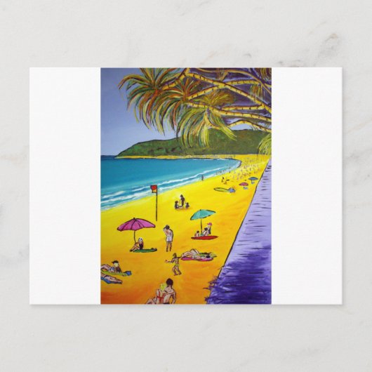 Noosa Beach Postkarte (Vorderseite)