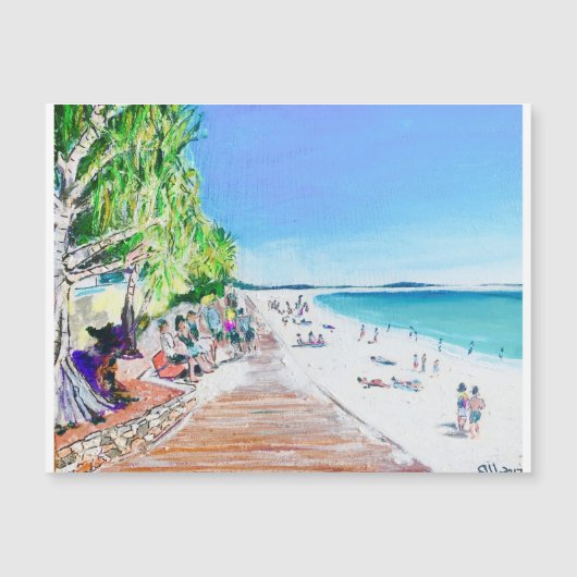 Noosa Boardwalk Magnetkarte (Vorderseite)