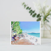 Noosa Boardwalk Postkarte (Stehend Vorderseite)
