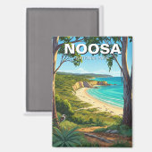 Noosa Nationalpark Australien Reisen Magnet (Vorderseite/Rückseite)