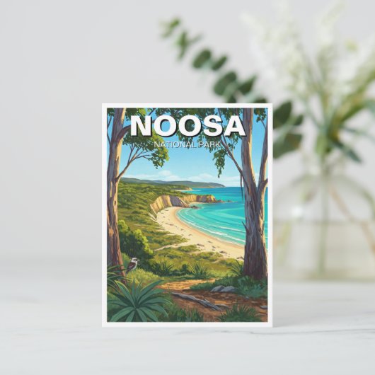 Noosa Nationalpark Australien Reisen Postkarte (Stehend Vorderseite)
