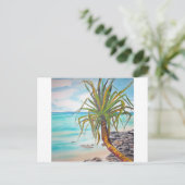 Noosa Pandanas Postkarte (Stehend Vorderseite)