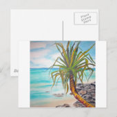 Noosa Pandanas Postkarte (Vorne/Hinten)