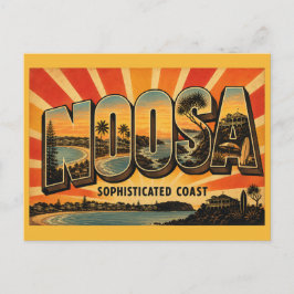 Noosa Queensland: Ausgefeilte Küste Postkarte