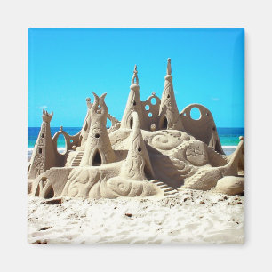 Noosa Strandsandcastle-Magnet Magnet