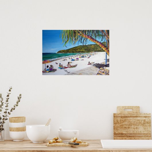 Noosa Vibe Poster (Küche)