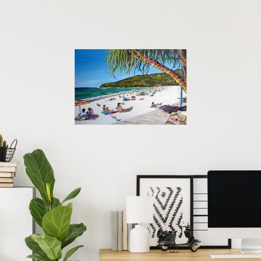 Noosa Vibe Poster (Heimbüro)