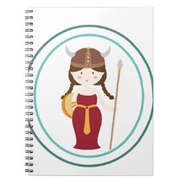 Nootbook - Viking Warrior Princess Notizblock