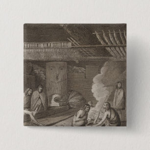 Nootka-Haus, British Columbia Button