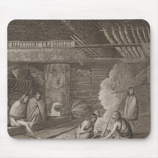 Nootka-Haus, British Columbia Mousepad (Vorne)