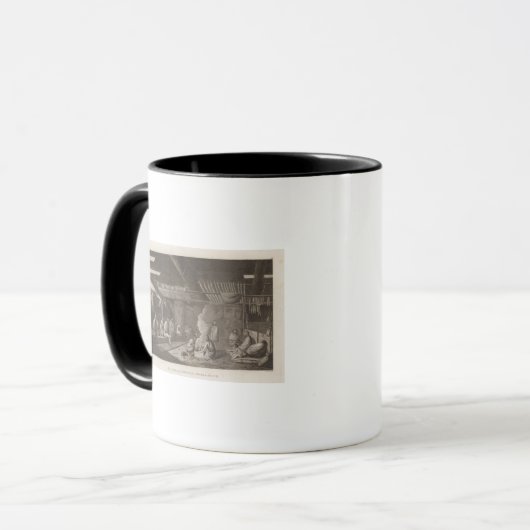 Nootka-Haus, British Columbia Tasse (Vorderseite Links)