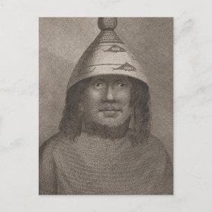 Nootka Woman, British Columbia Postkarte