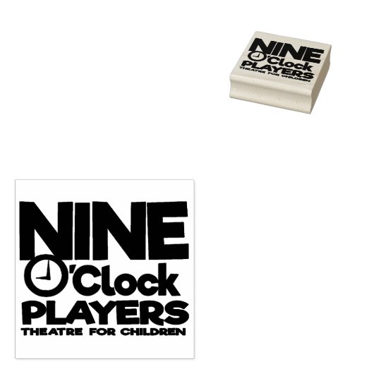 NOP-Briefmarke für Schwarze Logos Gummistempel (Stempel)