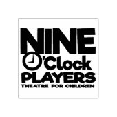 NOP-Briefmarke für Schwarze Logos Gummistempel (Prägung)