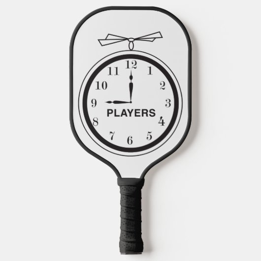 NOP-Clock-Logo-Pickleball-Paddel Pickleball Schläger (Vorderseite)
