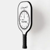 NOP-Clock-Logo-Pickleball-Paddel Pickleball Schläger (Links)