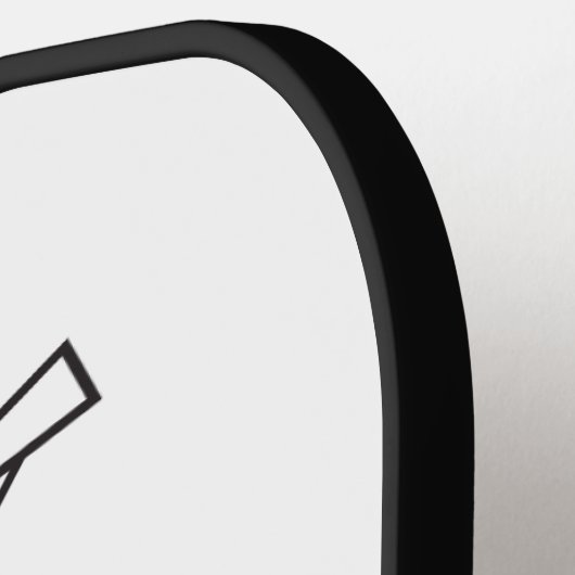 NOP-Clock-Logo-Pickleball-Paddel Pickleball Schläger (Linke Seite)