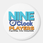 NOP-Farblogomagnet Magnet (Vorne)