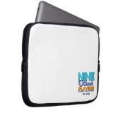NOP Logo Est. 1929 Notebook-Hülle Laptopschutzhülle (Vorne Rechts)