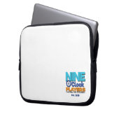 NOP Logo Est. 1929 Notebook-Hülle Laptopschutzhülle (Vorderseite Links)