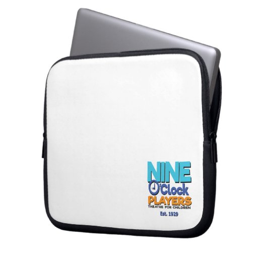 NOP Logo Est. 1929 Notebook-Hülle Laptopschutzhülle (Vorderseite Links)