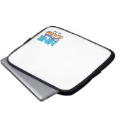 NOP Logo Est. 1929 Notebook-Hülle Laptopschutzhülle (Vorne Knopf)