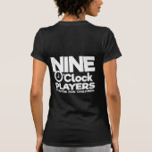 NOP White Clock Logo T - Shirt (Rückseite)