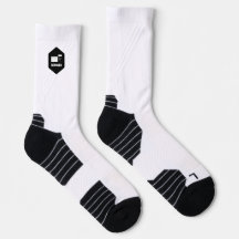 Nopales.io Black&White Family Socks
